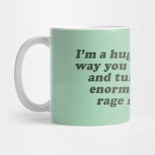 I'm a huge fan of the way you lose control and turn into an enormous green rage monster Mug